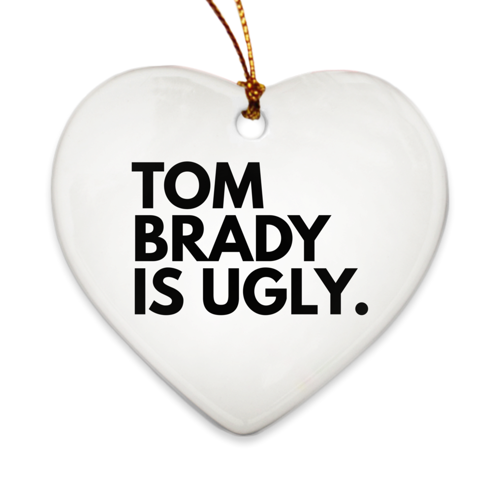 Tom Brady Ornament 